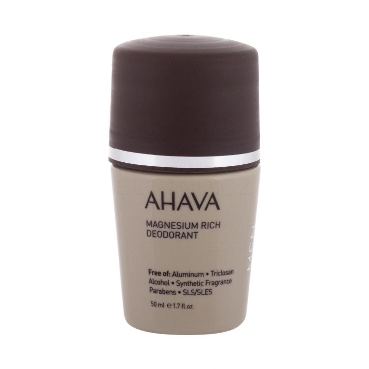 AHAVA Men Time To Energize Magnesium Rich Deodorant pro muže 50 ml