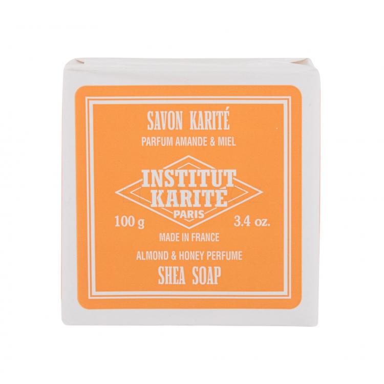 Institut Karité Shea Soap Almond &amp; Honey Tuhé mýdlo pro ženy 100 g