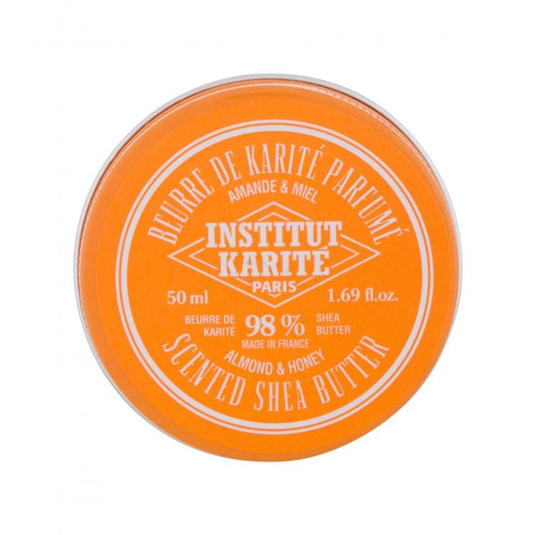 Institut Karité Scented Shea Butter Almond &amp; Honey Tělové máslo pro ženy 50 ml