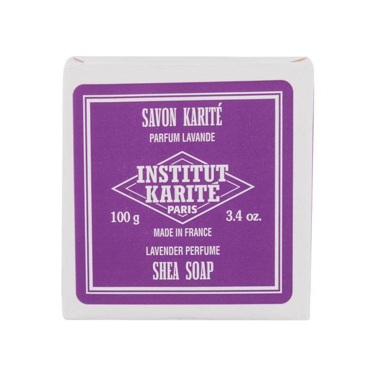 Institut Karité Shea Soap Lavender Tuhé mýdlo pro ženy 100 g