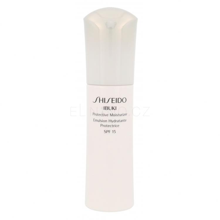 Shiseido Ibuki Protective Moisturizer SPF15 Denní pleťový krém pro ženy 75 ml tester