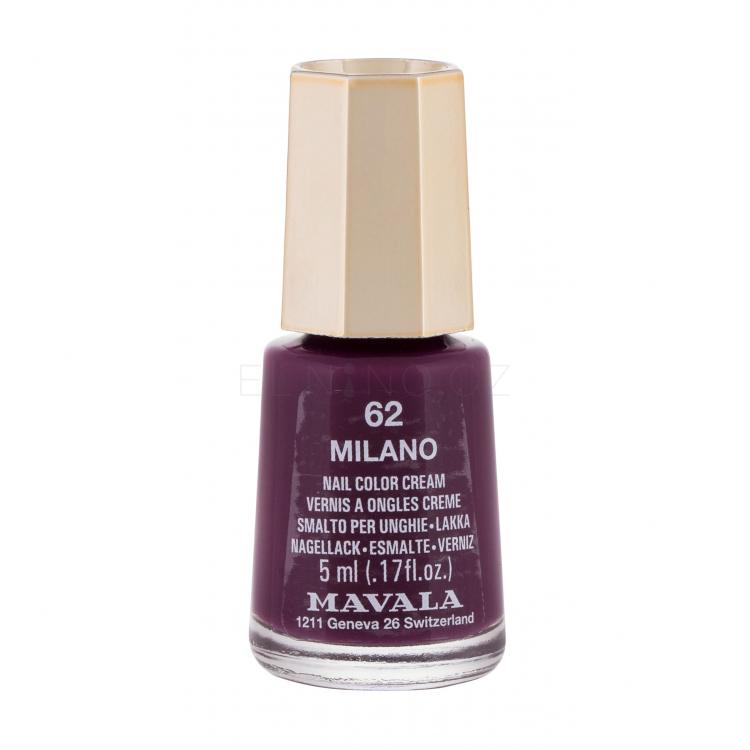MAVALA Mini Color Cream Lak na nehty pro ženy 5 ml Odstín 62 Milano
