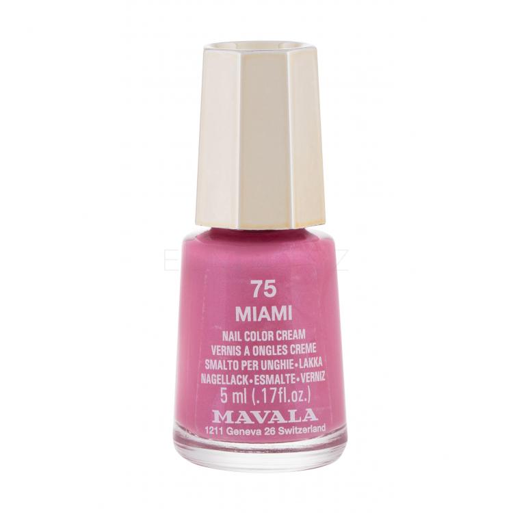 MAVALA Mini Color Cream Lak na nehty pro ženy 5 ml Odstín 75 Miami