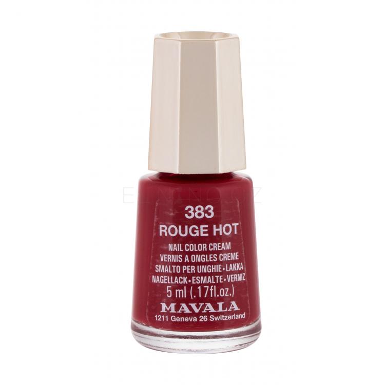 MAVALA Mini Color Cream Lak na nehty pro ženy 5 ml Odstín 383 Rouge Hot