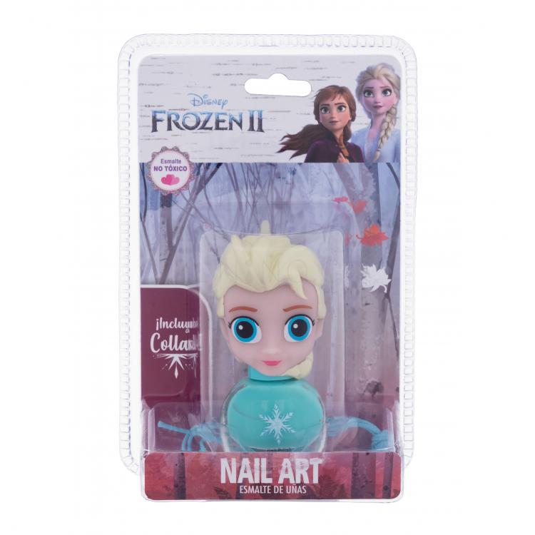 Disney Frozen II Elsa 3D Nail Polish Lak na nehty pro děti 4 ml Odstín Tapa Elsa