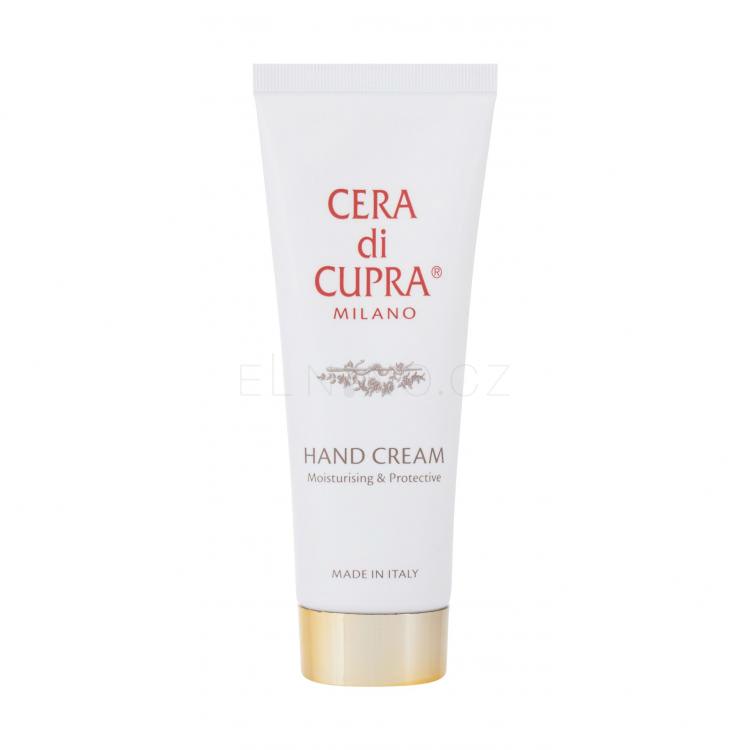 Cera di Cupra Hand Cream Moisturising &amp; Protective Krém na ruce pro ženy 75 ml