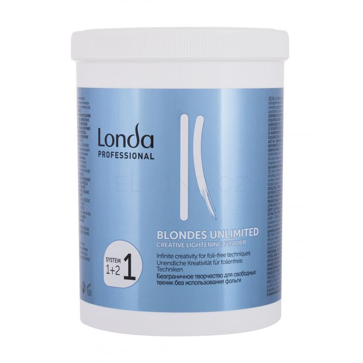 Londa Professional Blondes Unlimited Creative Lightening Powder Barva na vlasy pro ženy 400 g