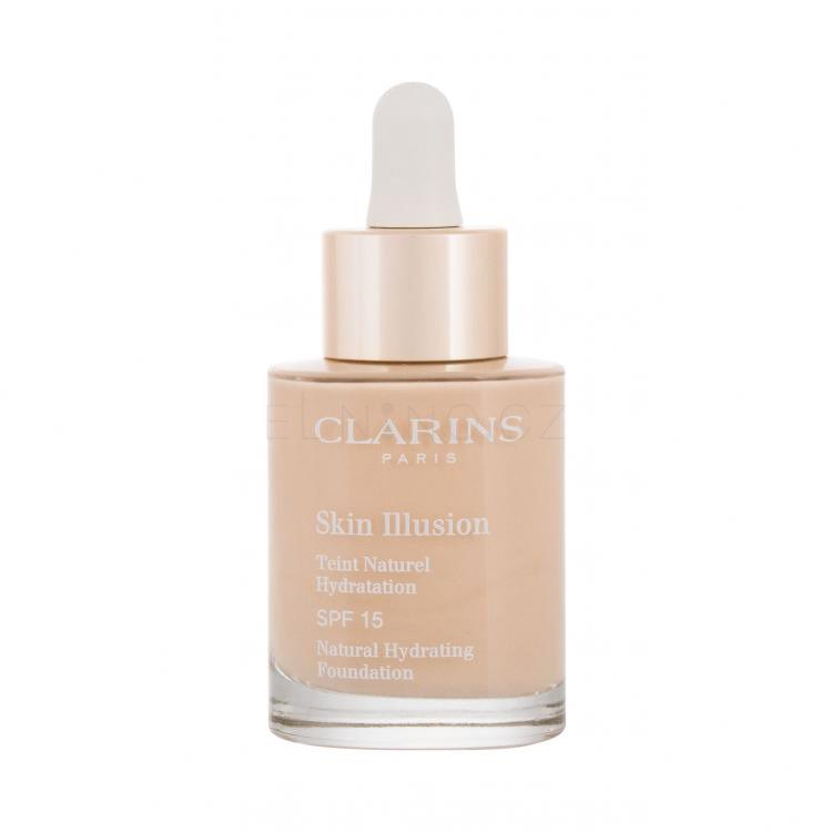 Clarins Skin Illusion Natural Hydrating SPF15 Make-up pro ženy 30 ml Odstín 100,5 Cream