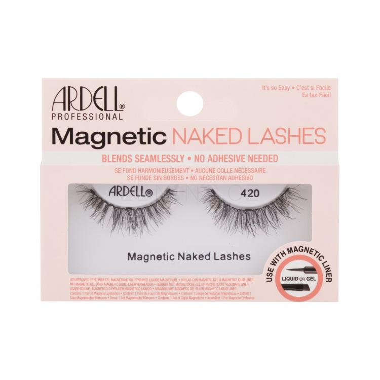 Ardell Magnetic Naked Lashes 420 Umělé řasy pro ženy 1 ks Odstín Black