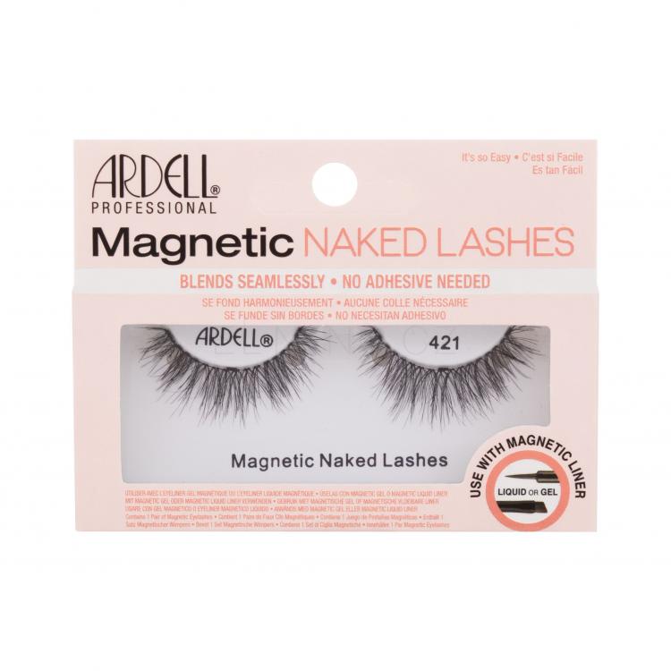 Ardell Magnetic Naked Lashes 421 Umělé řasy pro ženy 1 ks Odstín Black