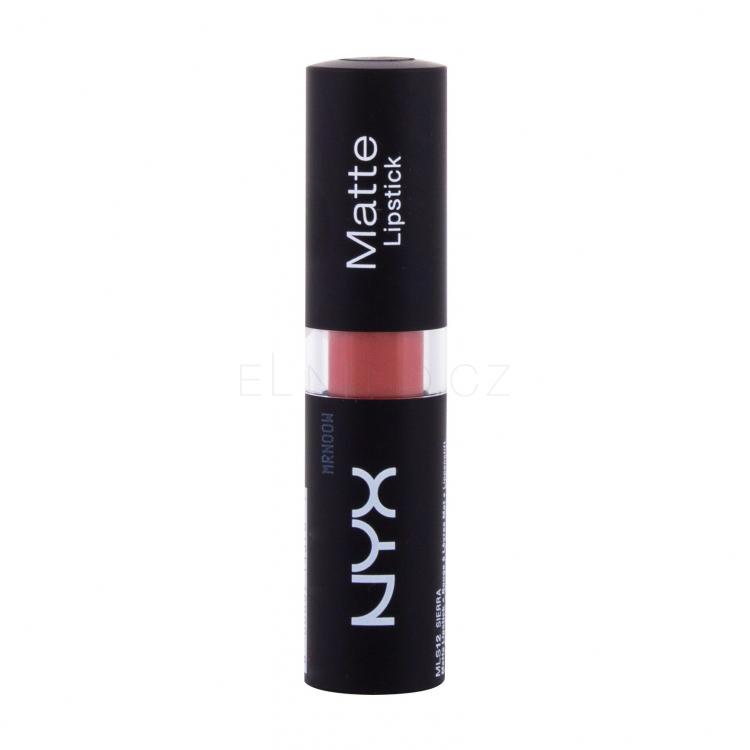 NYX Professional Makeup Matte Rtěnka pro ženy 4,5 g Odstín 12 Sierra