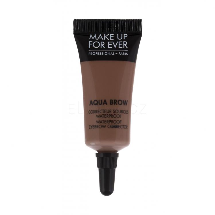 Make Up For Ever Aqua Brow Gel a pomáda na obočí pro ženy 7 ml Odstín 30 Dark Brown