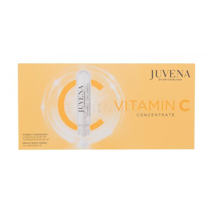 Juvena Vitamin C Concentrate Set Dárková kazeta pleťové sérum Vitamin C Concentrate 0,35 g + pleťová esence Miracle Boost Essence 7 x 2,5 ml