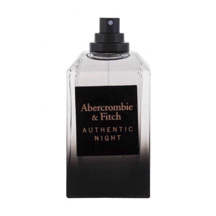 Abercrombie &amp; Fitch Authentic Night Toaletní voda pro muže 100 ml tester