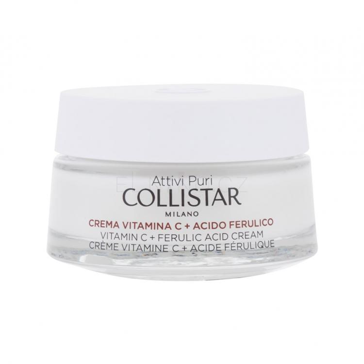 Collistar Pure Actives Vitamin C + Ferulic Acid Cream Denní pleťový krém pro ženy 50 ml