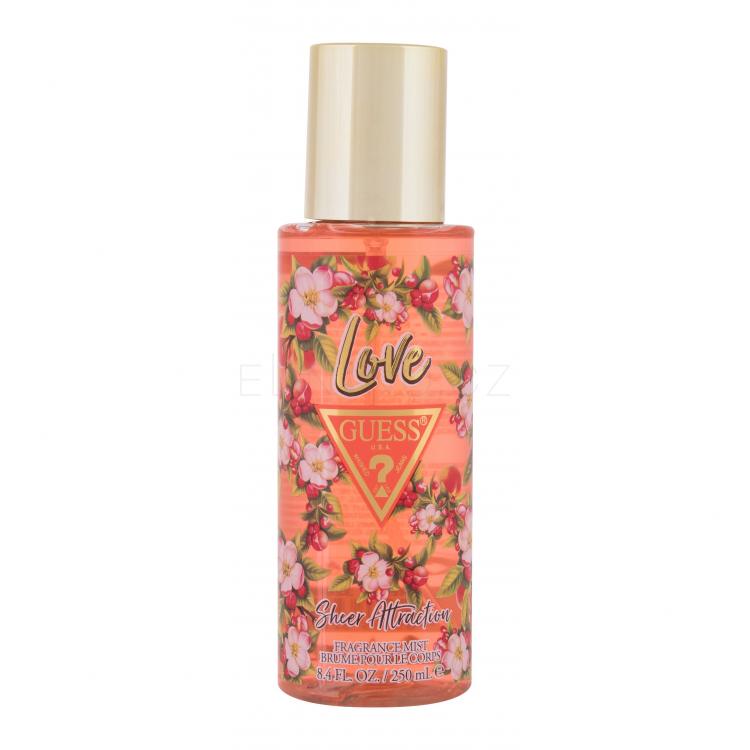 GUESS Love Sheer Attraction Tělový sprej pro ženy 250 ml