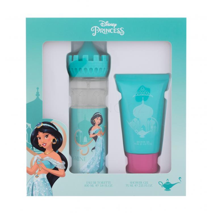 Disney Princess Jasmine Dárková kazeta toaletní voda 100 ml + sprchový gel 75 ml