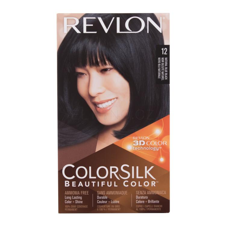 Revlon Colorsilk Beautiful Color Barva na vlasy pro ženy 59,1 ml Odstín 12 Natural Blue Black