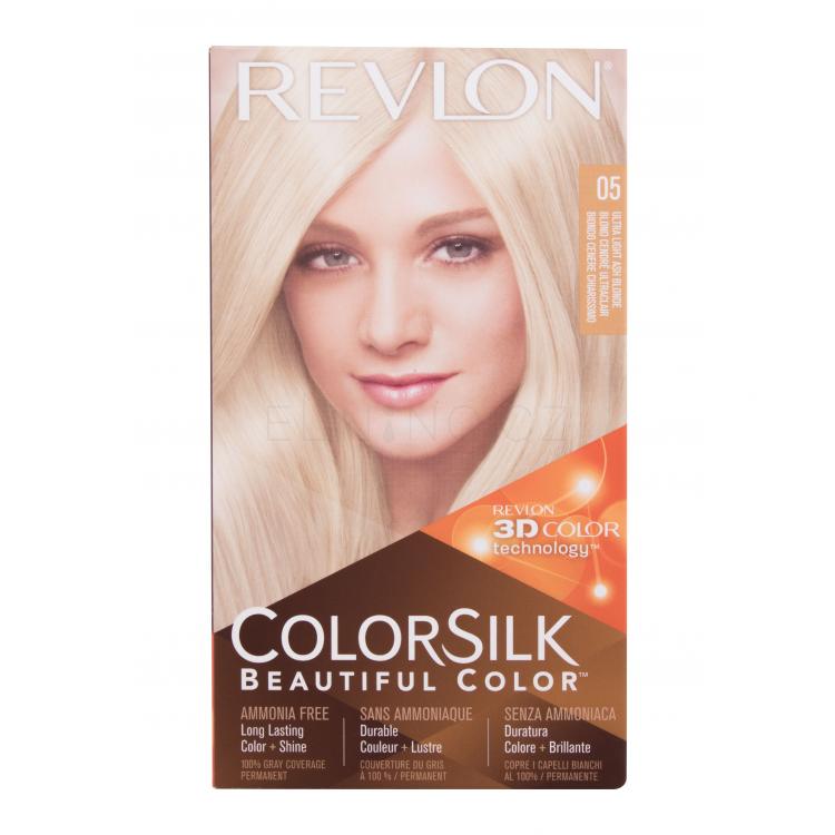 Revlon Colorsilk Beautiful Color Barva na vlasy pro ženy 59,1 ml Odstín 05 Ultra Light Ash Blonde