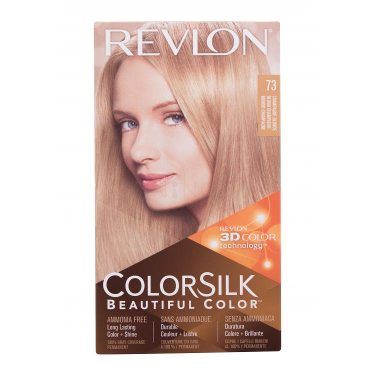 Revlon Colorsilk Beautiful Color Barva na vlasy pro ženy 59,1 ml Odstín 73 Champagne Blonde
