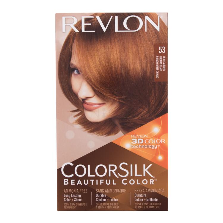 Revlon Colorsilk Beautiful Color Barva na vlasy pro ženy 59,1 ml Odstín 53 Light Auburn