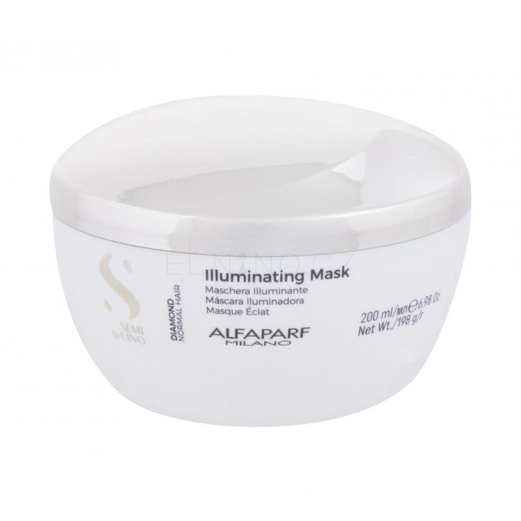 ALFAPARF MILANO Semi Di Lino Diamond llluminating Maska na vlasy pro ženy 200 ml