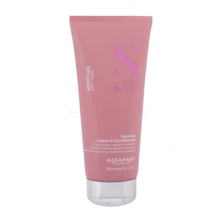 ALFAPARF MILANO Semi Di Lino Nutritive Leave-In Conditioner Kondicionér pro ženy 200 ml