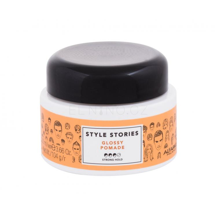 ALFAPARF MILANO Style Stories Glossy Pomade Vosk na vlasy 104 g