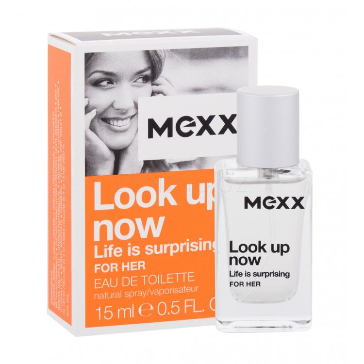 Mexx Look up Now Life Is Surprising For Her Toaletní voda pro ženy 15 ml
