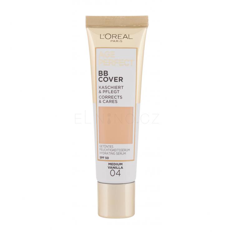 L&#039;Oréal Paris Age Perfect BB Cover BB krém pro ženy 30 ml Odstín 04 Medium Vanilla