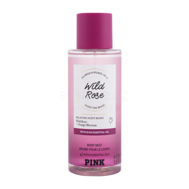 Pink Wild Rose Tělový sprej pro ženy 250 ml