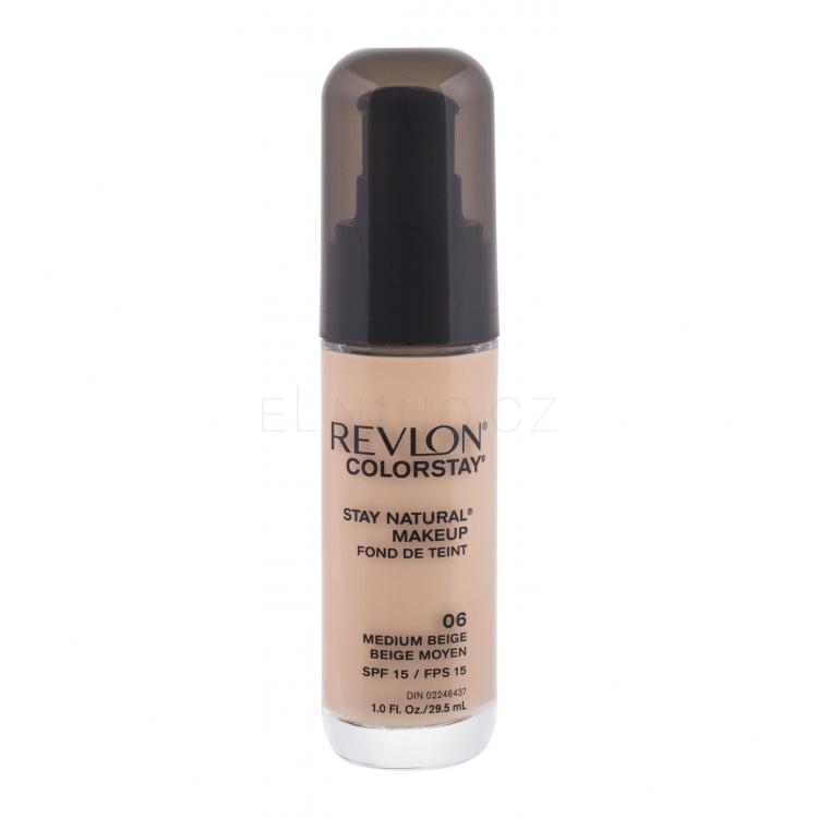 Revlon Colorstay Stay Natural SPF15 Make-up pro ženy 29,5 ml Odstín 06 Medium Beige