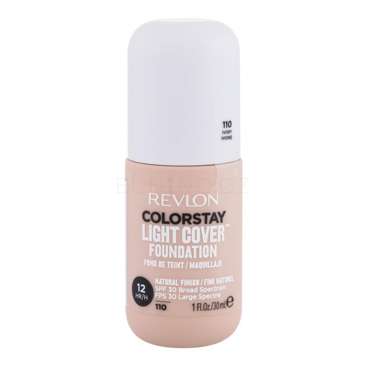 Revlon Colorstay Light Cover SPF30 Make-up pro ženy 30 ml Odstín 110 Ivory