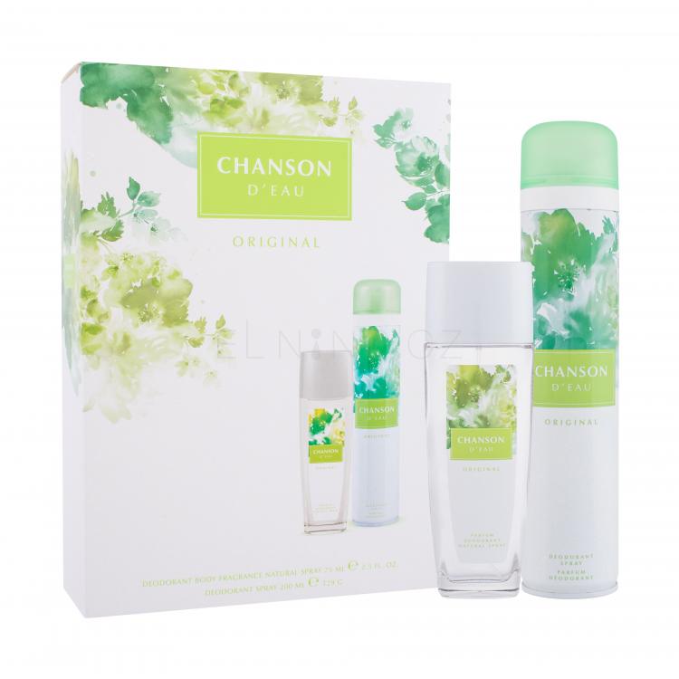 Chanson d´Eau Dárková kazeta deodorant ve skle 75 ml + deospray 200 ml
