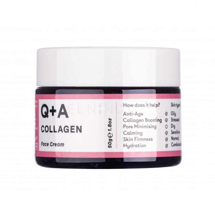 Q+A Collagen Denní pleťový krém pro ženy 50 g