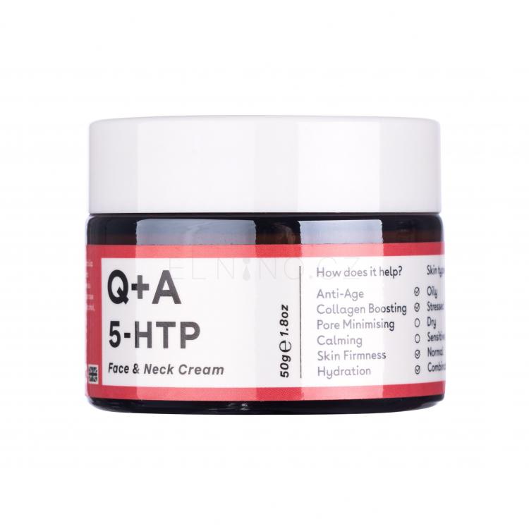 Q+A 5 - HTP Face &amp; Neck Denní pleťový krém pro ženy 50 g