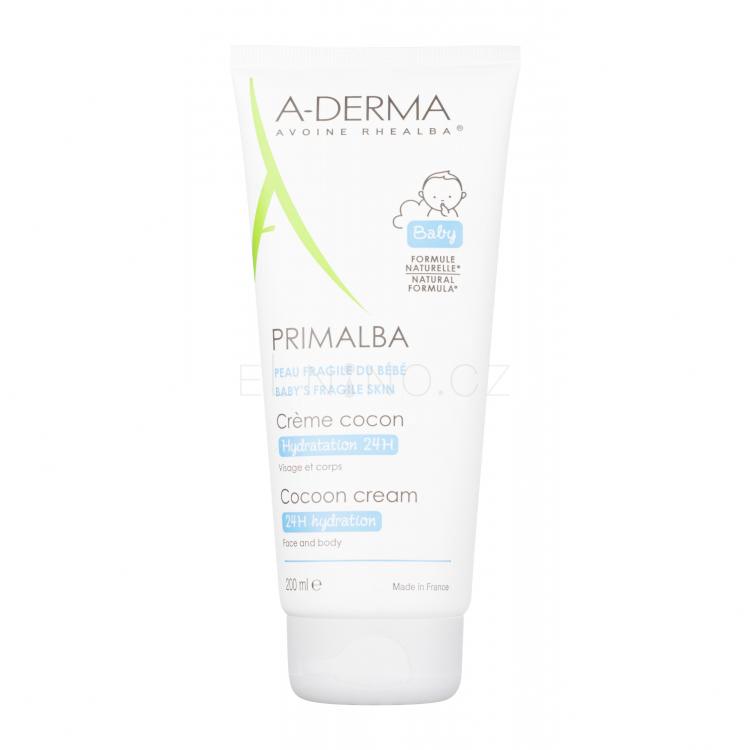 A-Derma Primalba Cocoon Cream Tělový krém pro děti 200 ml