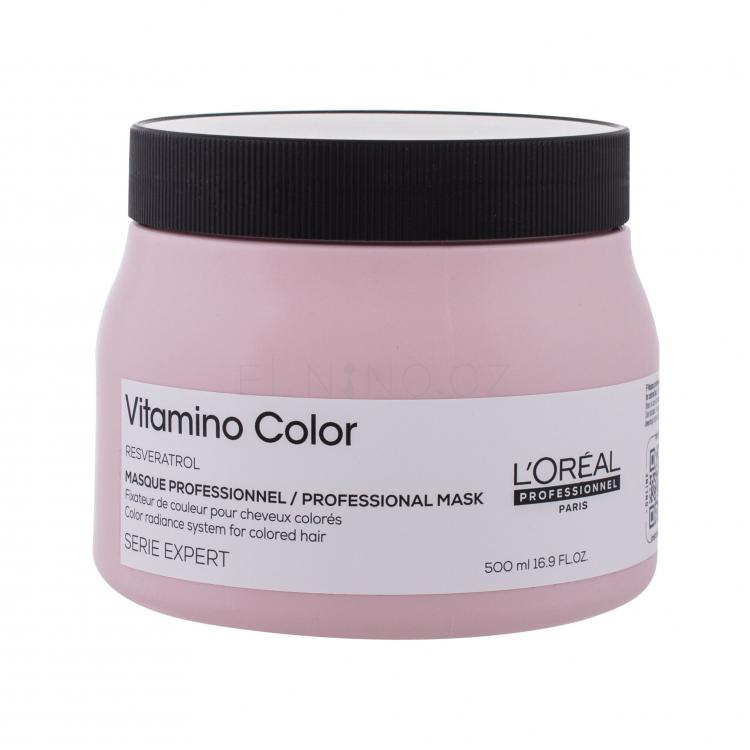 L&#039;Oréal Professionnel Série Expert Vitamino Color Resveratrol Maska na vlasy pro ženy 500 ml
