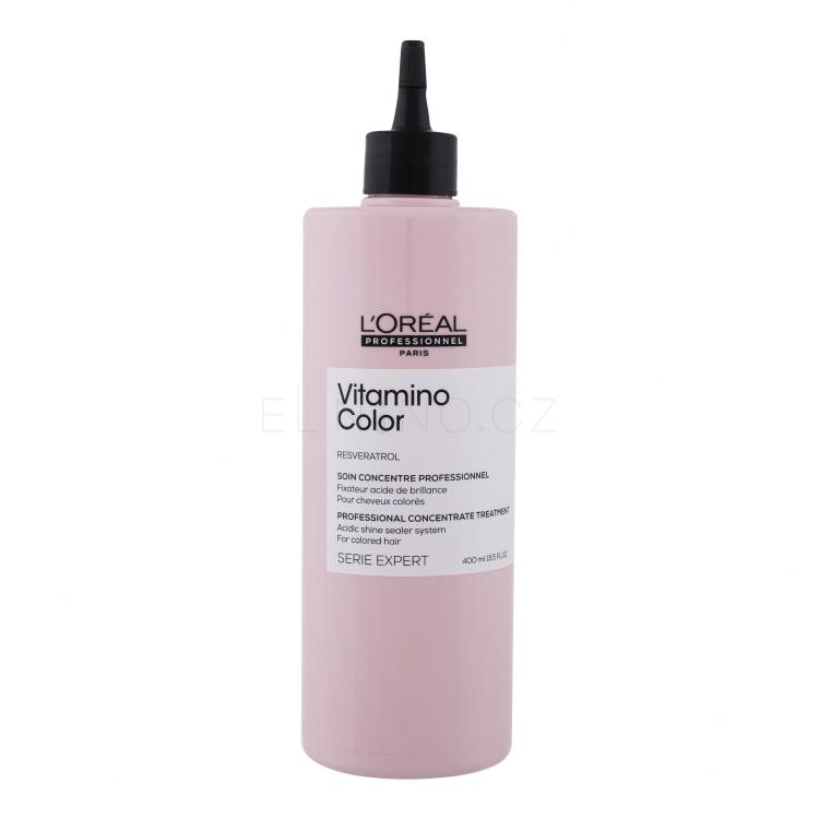 L&#039;Oréal Professionnel Série Expert Vitamino Color Resveratrol Concentrate Pro lesk vlasů pro ženy 400 ml