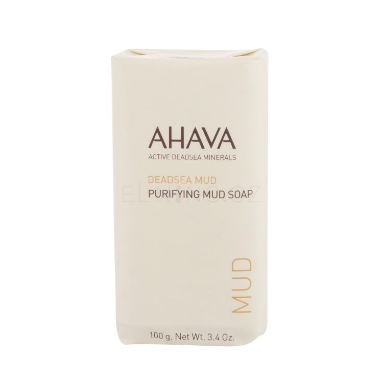 AHAVA Deadsea Mud Purifying Mud Soap Tuhé mýdlo pro ženy 100 g