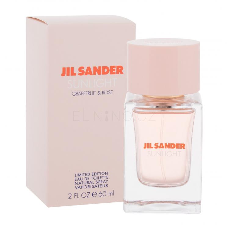 Jil Sander Sunlight Grapefruit &amp; Rose Limited Edition Toaletní voda pro ženy 60 ml poškozená krabička