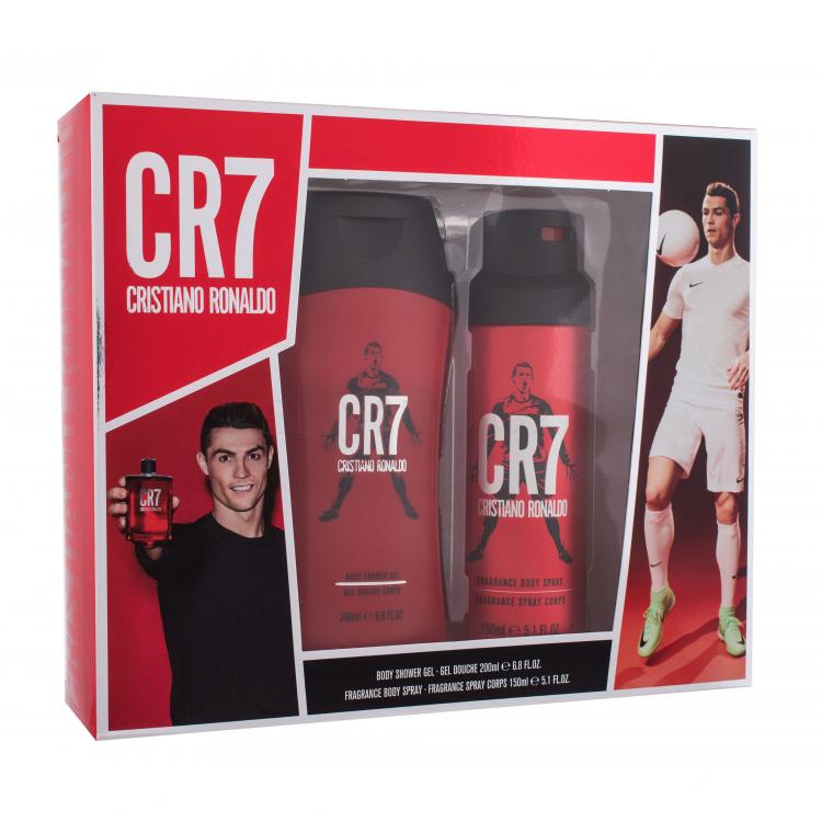 Cristiano Ronaldo CR7 Dárková kazeta sprchový gel 200 ml + deodorant 150 ml