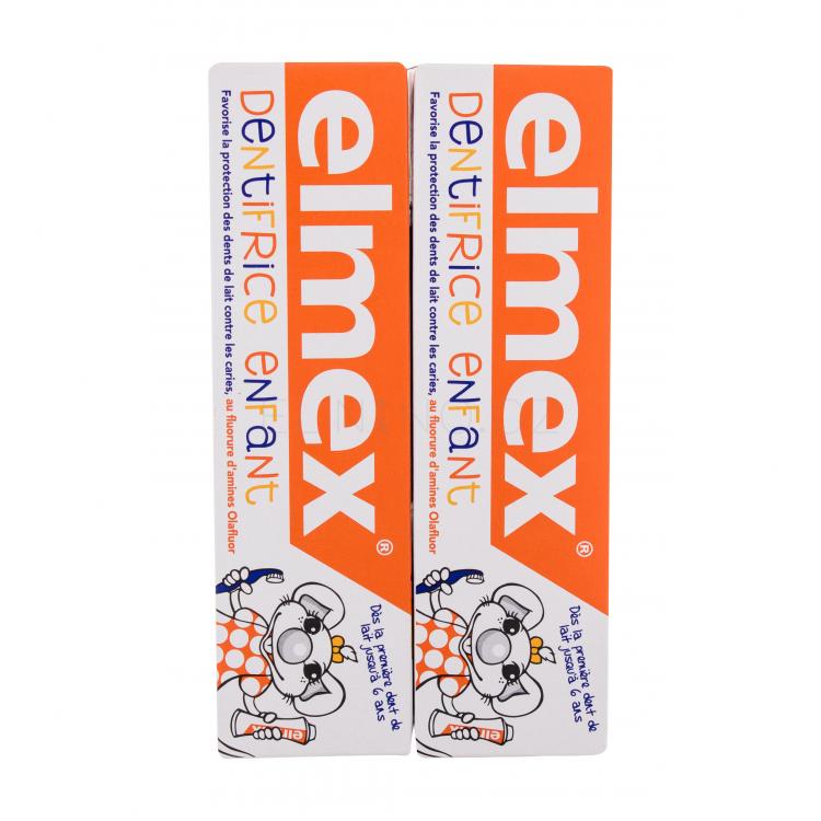 Elmex Kids Dárková kazeta zubní pasta Kids 2 x 50 ml