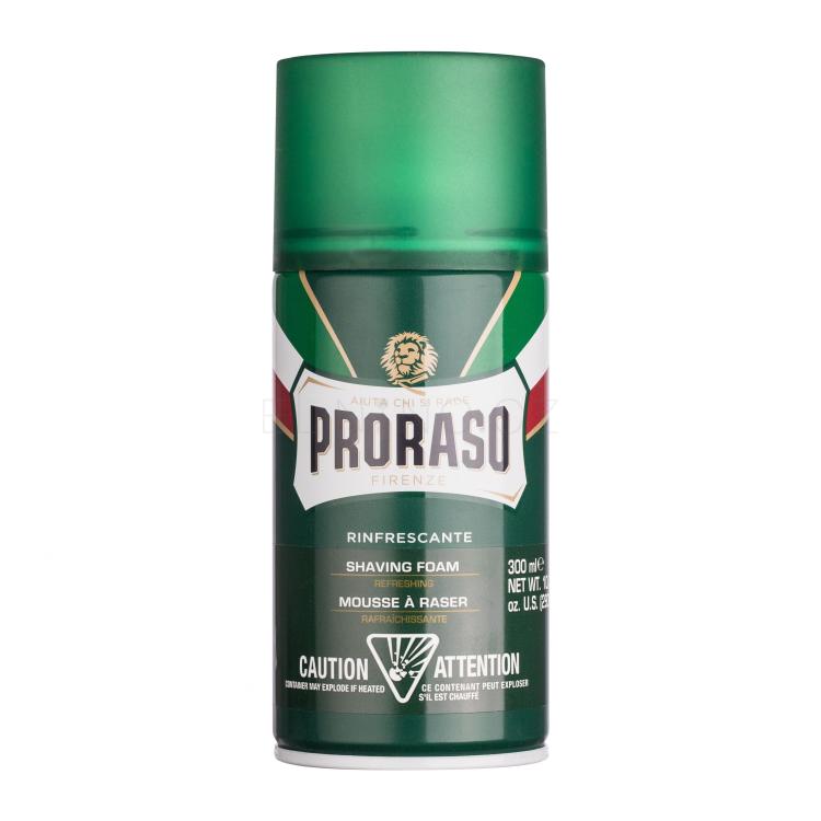 PRORASO Green Shaving Foam Pěna na holení pro muže 300 ml