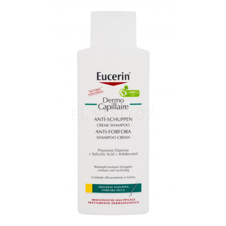 Eucerin DermoCapillaire Anti-Dandruff Creme Šampon pro ženy 250 ml
