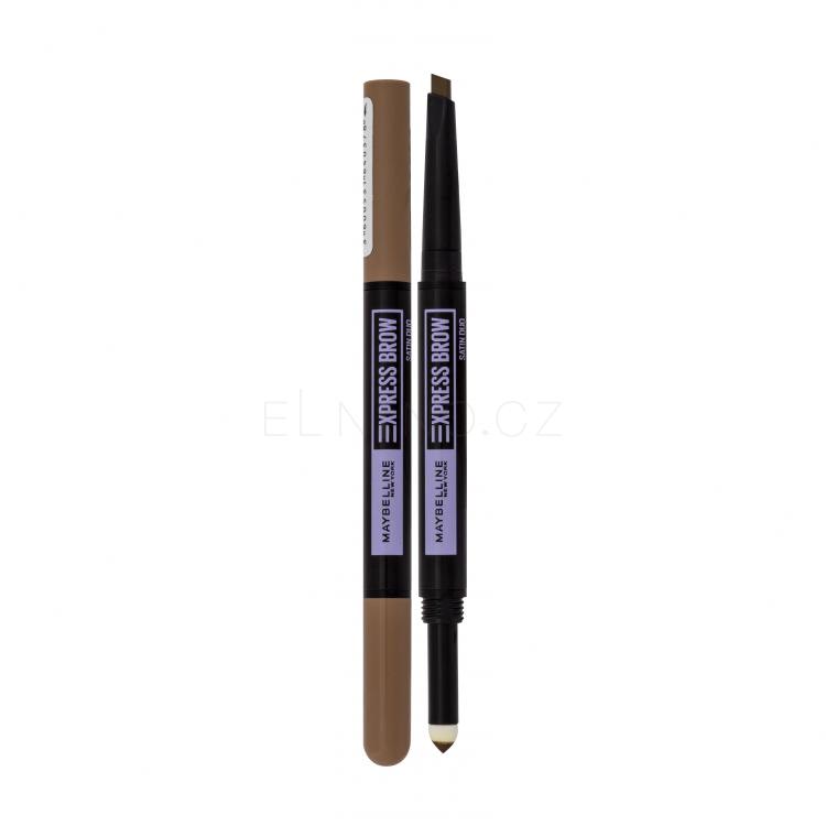 Maybelline Express Brow Satin Duo Tužka na obočí pro ženy 0,71 g Odstín Dark Blonde