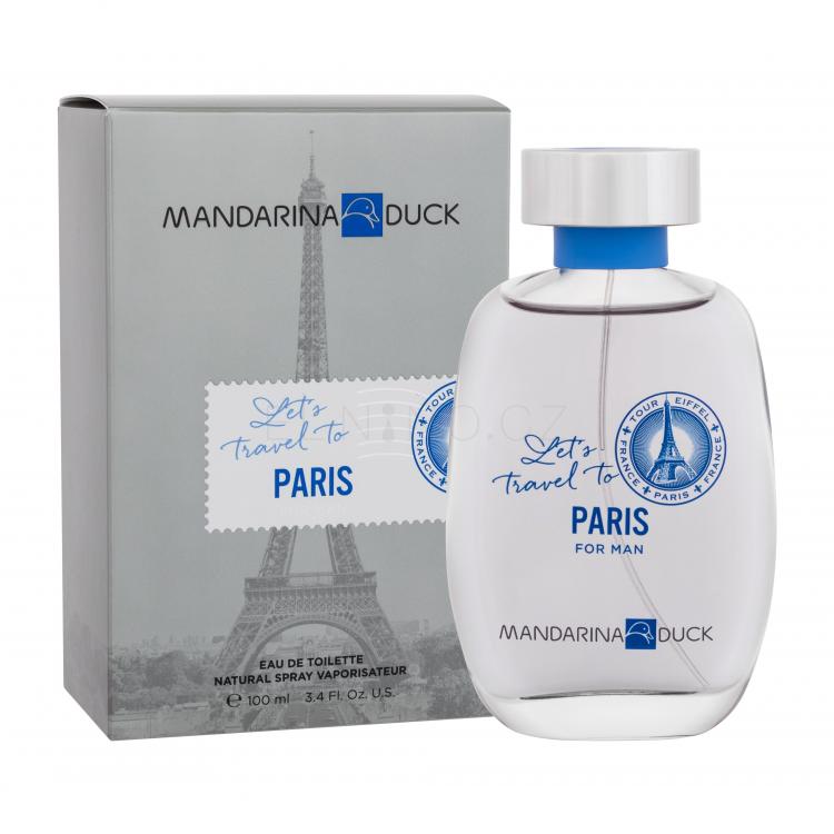 Mandarina Duck Let´s Travel To Paris Toaletní voda pro muže 100 ml