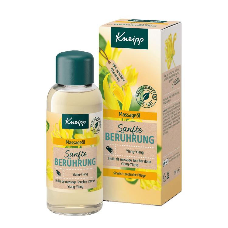 Kneipp Gentle Touch Massage Oil Ylang-Ylang Masážní přípravek 100 ml
