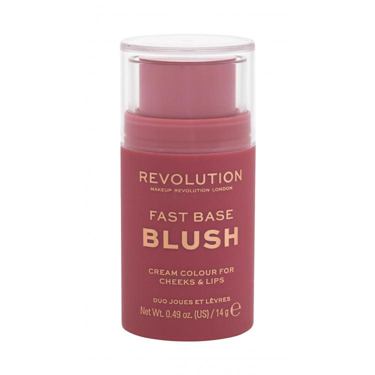 Makeup Revolution London Fast Base Blush Tvářenka pro ženy 14 g Odstín Blush