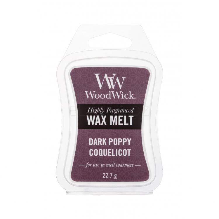 WoodWick Dark Poppy Vonný vosk 22,7 g